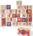 Hindi Wooden Blocks