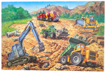 48 piece jigsaw puzzle: Construction scene