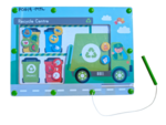 Recycle centre magnetic board