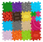 SEN3: Muffik Extra Large Waterproof tactile floor mat set