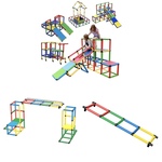 Funphix jumbo set with monkey bar attachment 