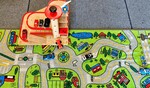 Wooden Car Park Set