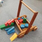 Wooden Trolley