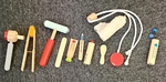 I1211: Wooden Medical Kit