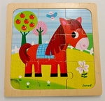 Tornado the Horse puzzle- 9 pieces