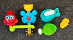 F206: Splash & sprinkle bath toy set