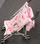 I176: Maclaren doll stroller with bag