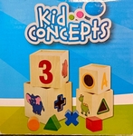 M28: Shape sorter stacking blocks