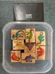 Dinosaurs Wooden Stamp Set