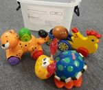 Box of Baby Toys
