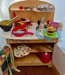 Wooden Kitchen & Cooking Set