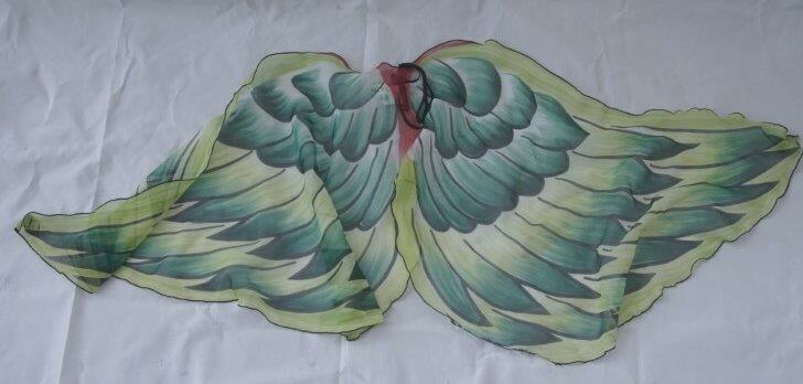 I63: Kakariki Bird Wings Costume / Dress Up