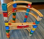 Wooden Quadrilla Marble Run