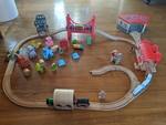 Hape Wooden Railway and Farm set