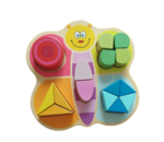Wooden Butterfly Shapes Puzzle