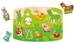 Hape Farmyard Peg Puzzle