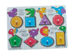Melissa & Doug Shapes Peg Puzzle
