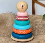 B126: Stacker - Little Wooden Bear
