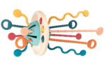 B128: Montessori Silicone Pulling Toy