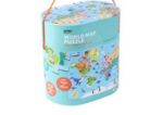 P178: World map puzzle 100 pieces