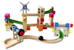 Roller coaster tracks blocks
