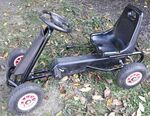 Black & Red Pedal Go-Kart 