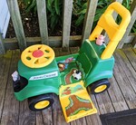 John Deere Sit-n-Scoot Tractor