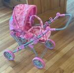 Doll Pram with Carrier Insert