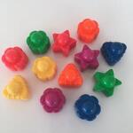 Colourful stacking blocks