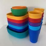 Re-play party cups and plates set