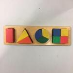 Geo Fractions Puzzle