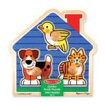 Melissa and Doug Farmhouse animal puzzle