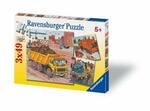 Ravensburger Puzzle - Vehicles x3 puzzles