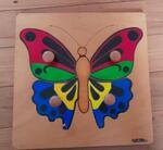 Wooden Butterfly Puzzle