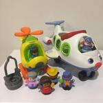 Little People Airplane and Helicopter