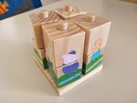 Peppa Pig Wooden Stacking Puzzle