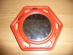 Red Plastic Baby Mirror