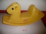 Yellow Rocking Horse