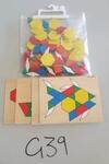Melissa & Doug - Pattern Block and Board Set