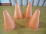 Orange Cones x4