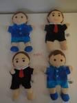 4 People Hand puppets
