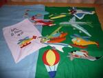 Velcro Flying toys with felt mat