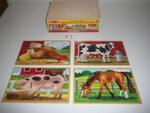 Farm Animal Puzzles in a Box