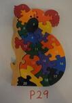 Wooden 1- 20 Koala Puzzle
