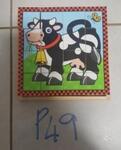 Cube Puzzle - Farm Animals