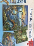 P38: Ravensburger dinosaurs puzzles x 3