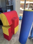 A4: 4 piece fabric soft play YRB
