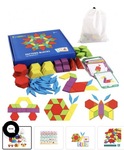 C33: pattern-block geometric puzzle set