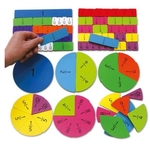 Magnetic Fraction Tiles