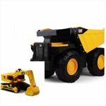 LGE CAT Dumptruck and SML Excavator